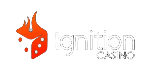 Ignition Casino Australia official logo with flaming dice
